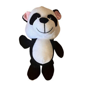 Peek-A-Boo Panda Bear 10” Plush Toy Stuffed Animal Black & White Ages 3+ 1995